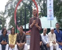 মুক্তিযুদ্ধের সময় যারা দেশ স্বাধীন করতে বাধা দিয়েছে সেই স্বাধীনতাবিরোধী শক্তি এখন ও সক্রিয়
